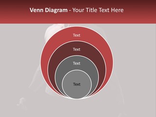 A Man Holding A Sign With A Red Light On His Chest PowerPoint Template