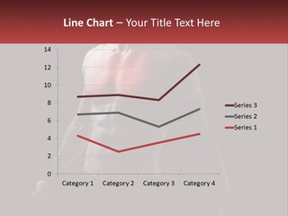 A Man Holding A Sign With A Red Light On His Chest PowerPoint Template