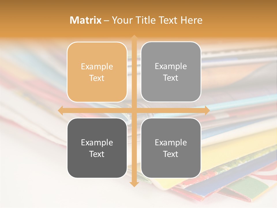 A Stack Of Newspapers Sitting On Top Of Each Other PowerPoint Template