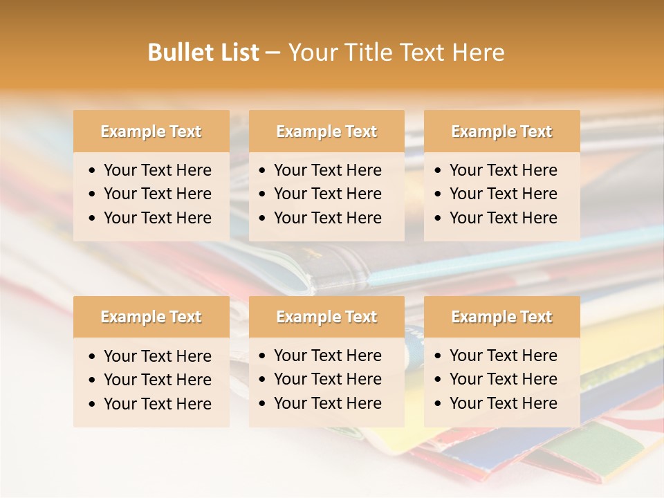 A Stack Of Newspapers Sitting On Top Of Each Other PowerPoint Template
