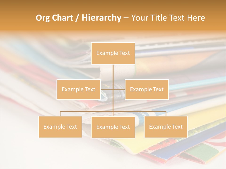 A Stack Of Newspapers Sitting On Top Of Each Other PowerPoint Template