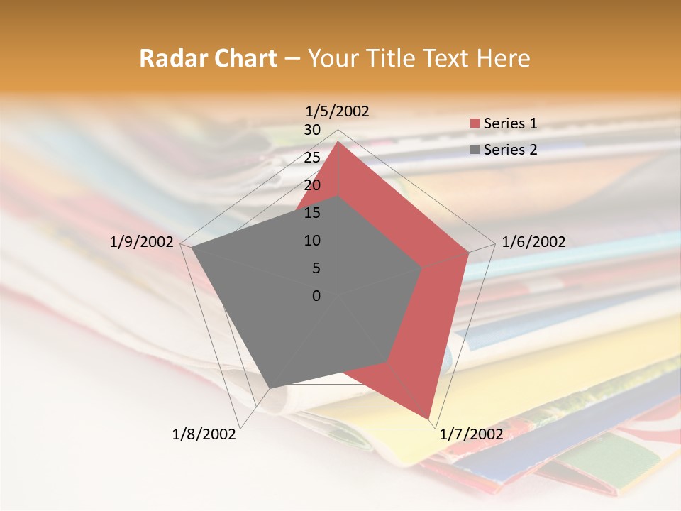 A Stack Of Newspapers Sitting On Top Of Each Other PowerPoint Template
