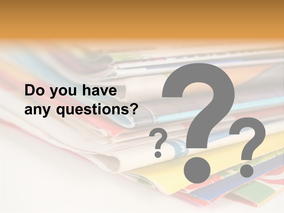 A Stack Of Newspapers Sitting On Top Of Each Other PowerPoint Template