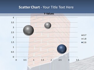 A Chimney On Top Of A Roof With A Sky Background PowerPoint Template