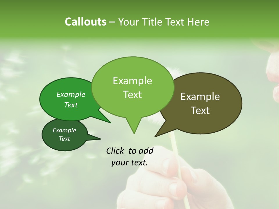 A Woman Blowing A Dandelion Powerpoint Presentation PowerPoint Template