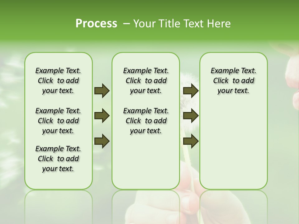 A Woman Blowing A Dandelion Powerpoint Presentation PowerPoint Template