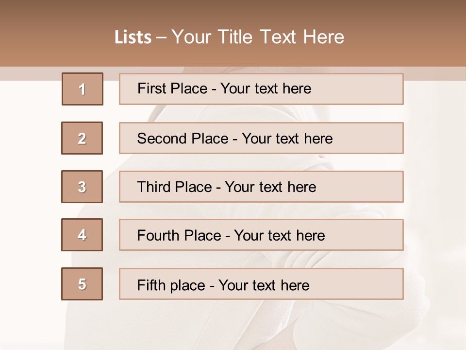 A Woman With Her Back To The Camera With Her Hands On Her Hips PowerPoint Template