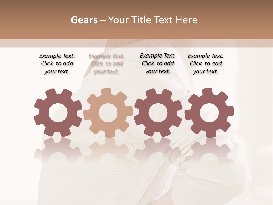 A Woman With Her Back To The Camera With Her Hands On Her Hips PowerPoint Template