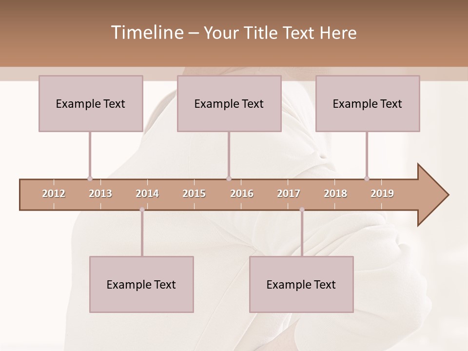 A Woman With Her Back To The Camera With Her Hands On Her Hips PowerPoint Template