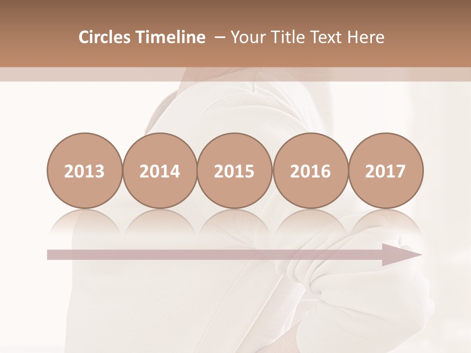 A Woman With Her Back To The Camera With Her Hands On Her Hips PowerPoint Template