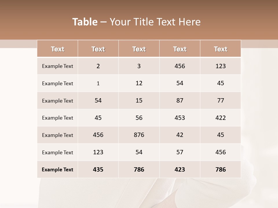 A Woman With Her Back To The Camera With Her Hands On Her Hips PowerPoint Template