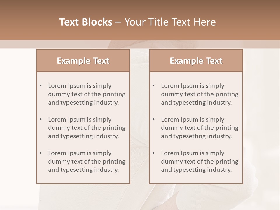 A Woman With Her Back To The Camera With Her Hands On Her Hips PowerPoint Template