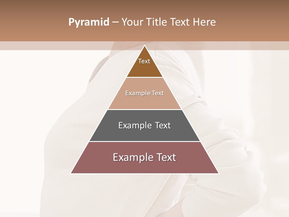 A Woman With Her Back To The Camera With Her Hands On Her Hips PowerPoint Template