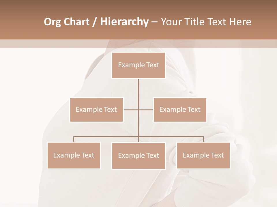A Woman With Her Back To The Camera With Her Hands On Her Hips PowerPoint Template