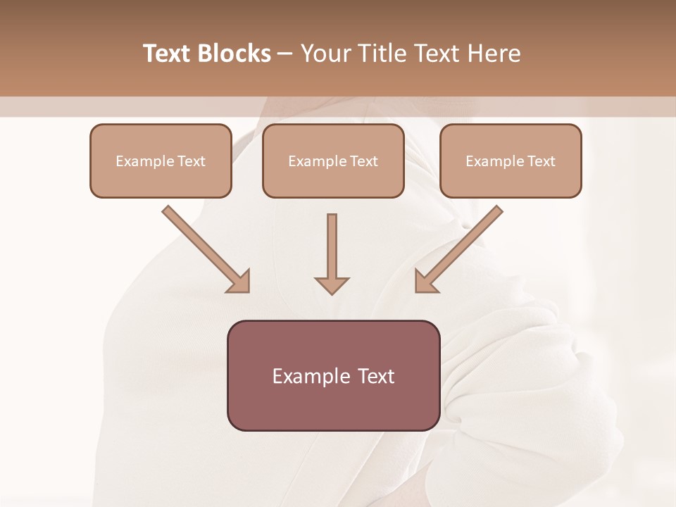 A Woman With Her Back To The Camera With Her Hands On Her Hips PowerPoint Template