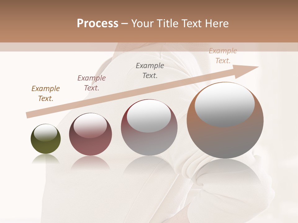 A Woman With Her Back To The Camera With Her Hands On Her Hips PowerPoint Template