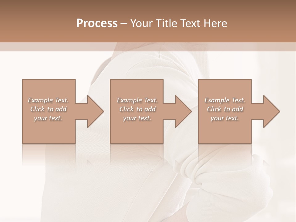 A Woman With Her Back To The Camera With Her Hands On Her Hips PowerPoint Template