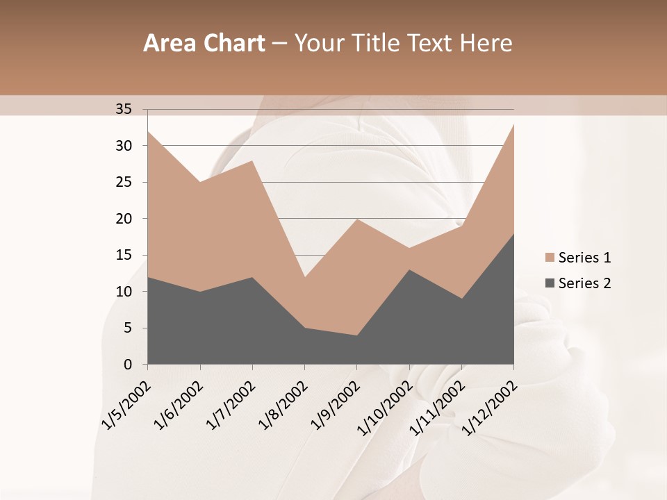 A Woman With Her Back To The Camera With Her Hands On Her Hips PowerPoint Template