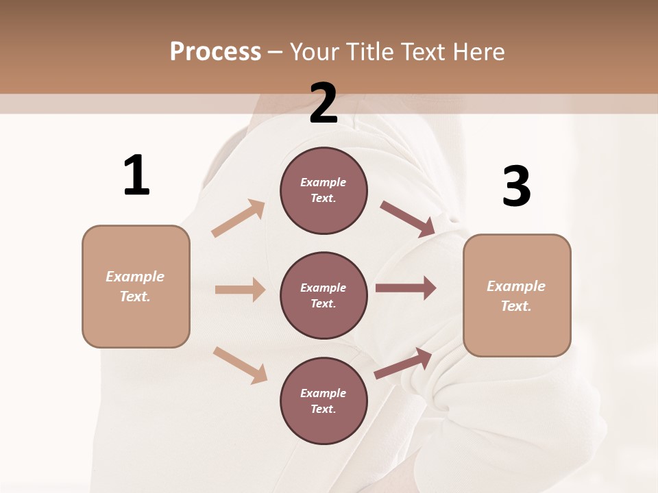 A Woman With Her Back To The Camera With Her Hands On Her Hips PowerPoint Template