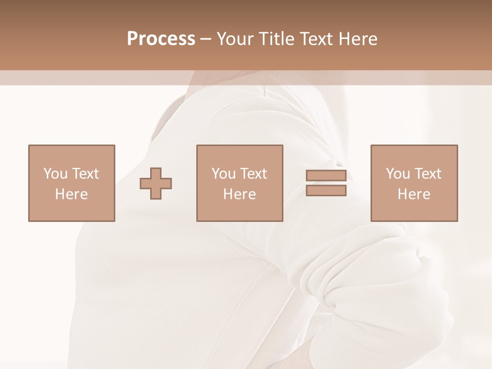 A Woman With Her Back To The Camera With Her Hands On Her Hips PowerPoint Template
