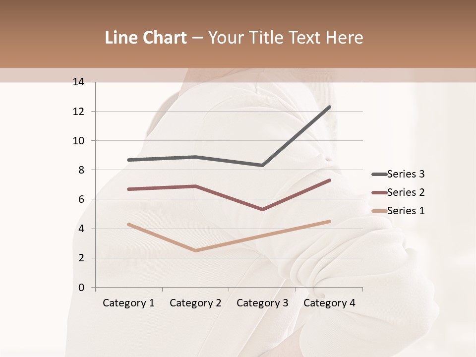 A Woman With Her Back To The Camera With Her Hands On Her Hips PowerPoint Template