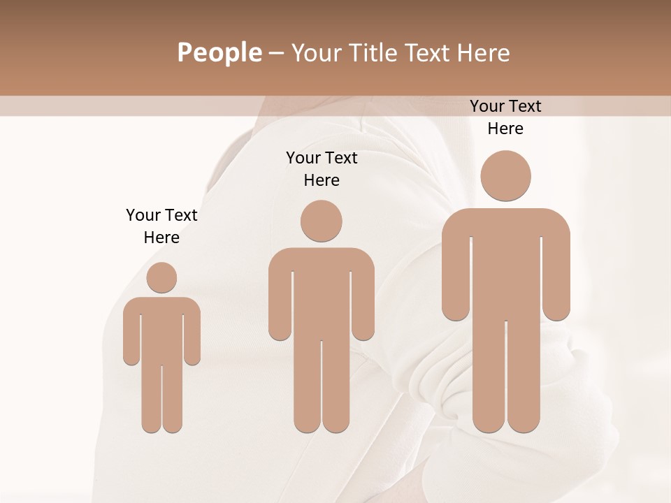 A Woman With Her Back To The Camera With Her Hands On Her Hips PowerPoint Template