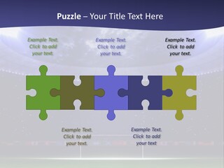 A Soccer Ball On A Soccer Field With A Stadium In The Background PowerPoint Template