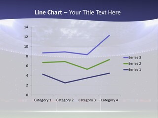 A Soccer Ball On A Soccer Field With A Stadium In The Background PowerPoint Template