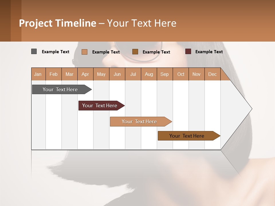 A Woman Wearing Sunglasses And A Red Lipstick PowerPoint Template