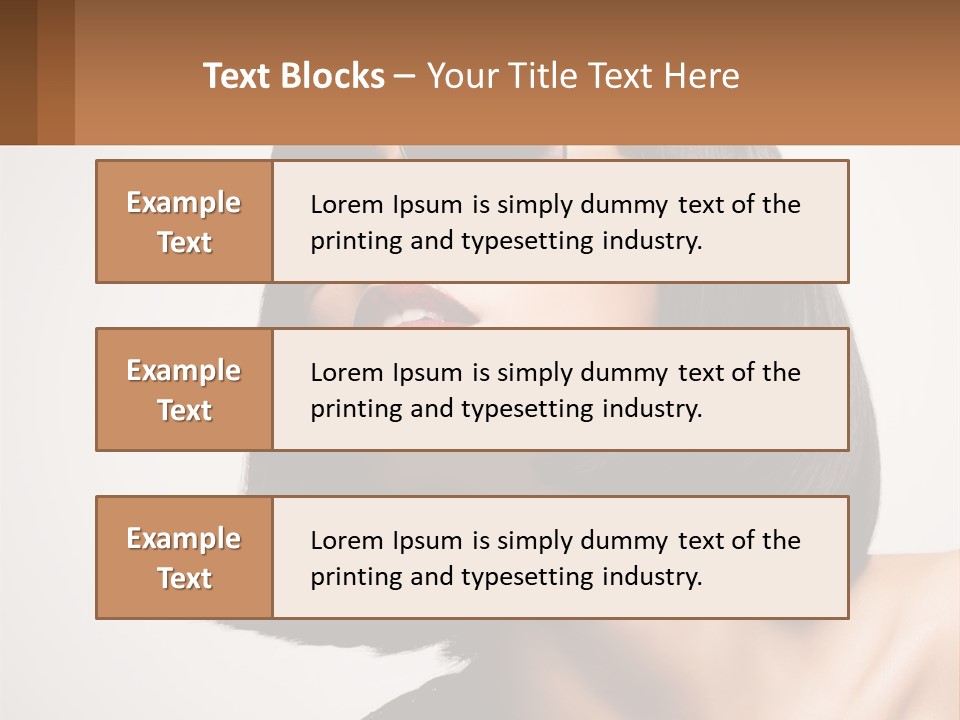 A Woman Wearing Sunglasses And A Red Lipstick PowerPoint Template