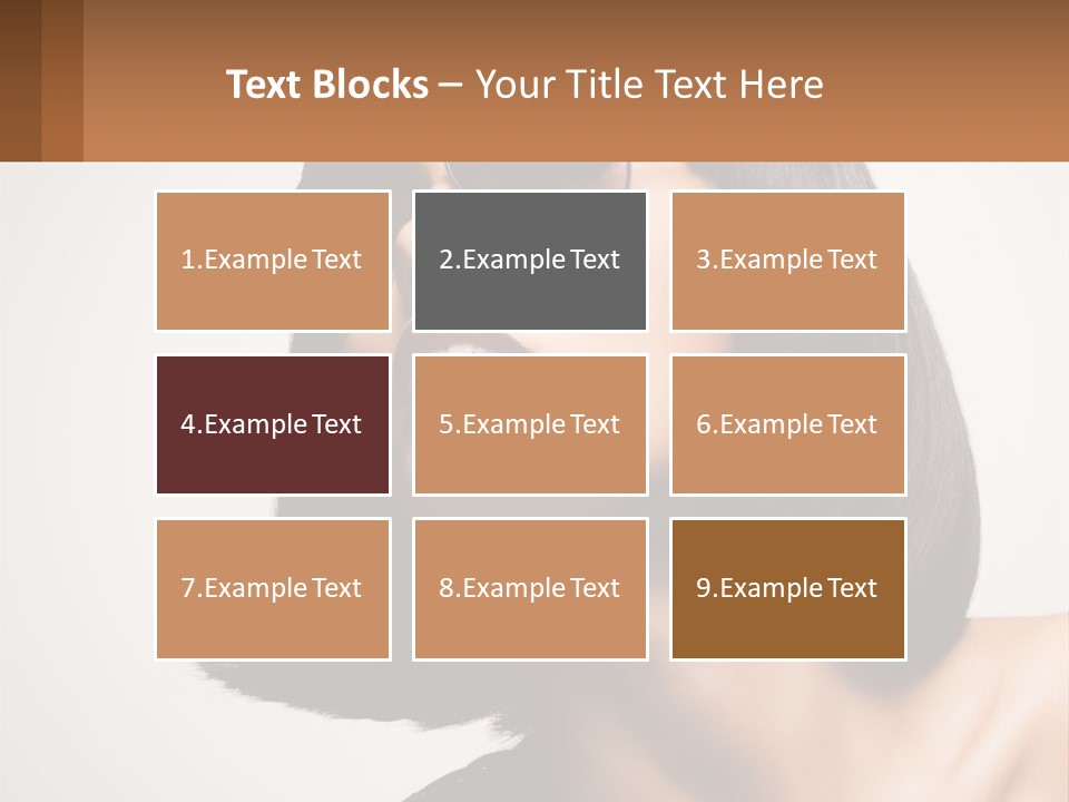 A Woman Wearing Sunglasses And A Red Lipstick PowerPoint Template