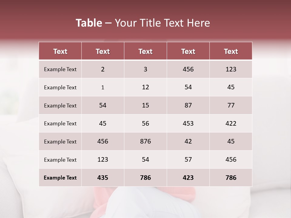 A Woman Sitting On A Couch Holding A Tablet PowerPoint Template