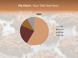 A Bunch Of Cookies That Are On A Pan PowerPoint Template