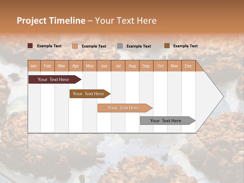 A Bunch Of Cookies That Are On A Pan PowerPoint Template