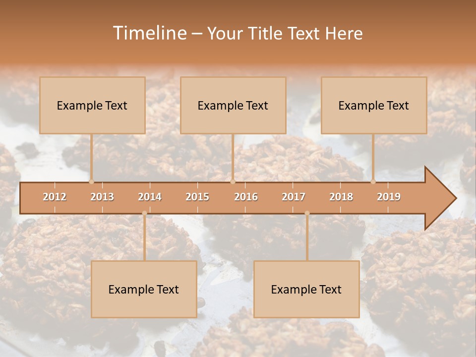 A Bunch Of Cookies That Are On A Pan PowerPoint Template