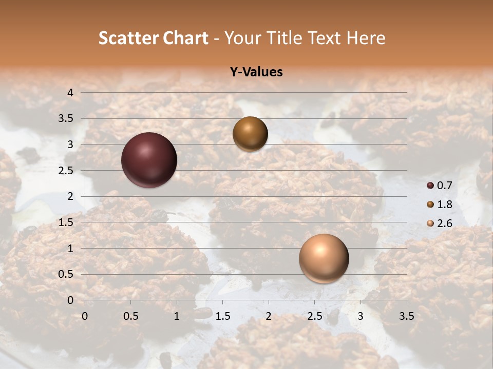 A Bunch Of Cookies That Are On A Pan PowerPoint Template