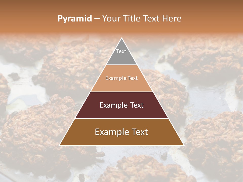 A Bunch Of Cookies That Are On A Pan PowerPoint Template