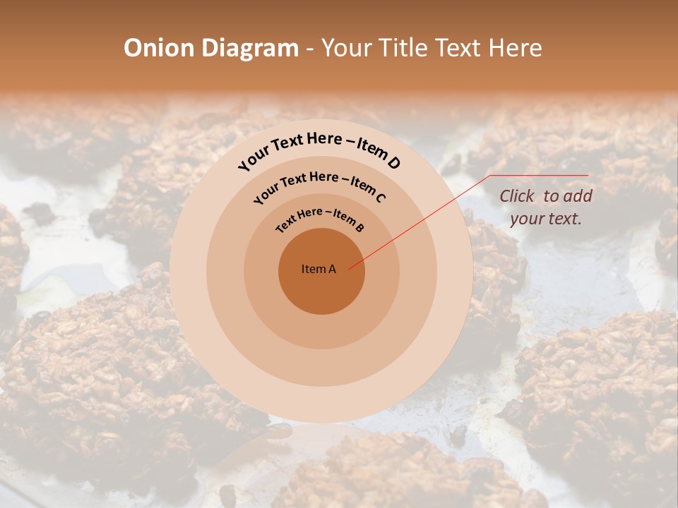 A Bunch Of Cookies That Are On A Pan PowerPoint Template