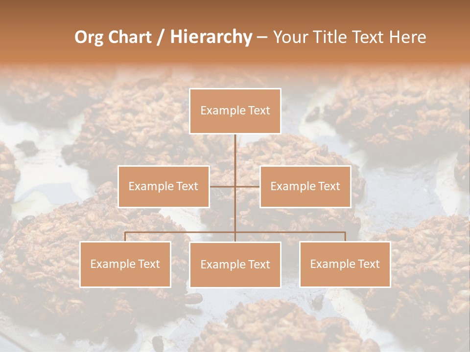 A Bunch Of Cookies That Are On A Pan PowerPoint Template