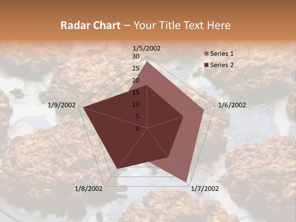 A Bunch Of Cookies That Are On A Pan PowerPoint Template