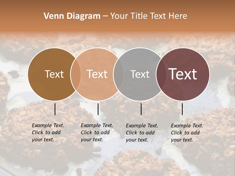 A Bunch Of Cookies That Are On A Pan PowerPoint Template