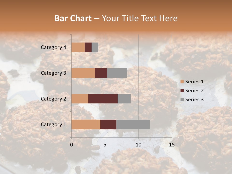 A Bunch Of Cookies That Are On A Pan PowerPoint Template