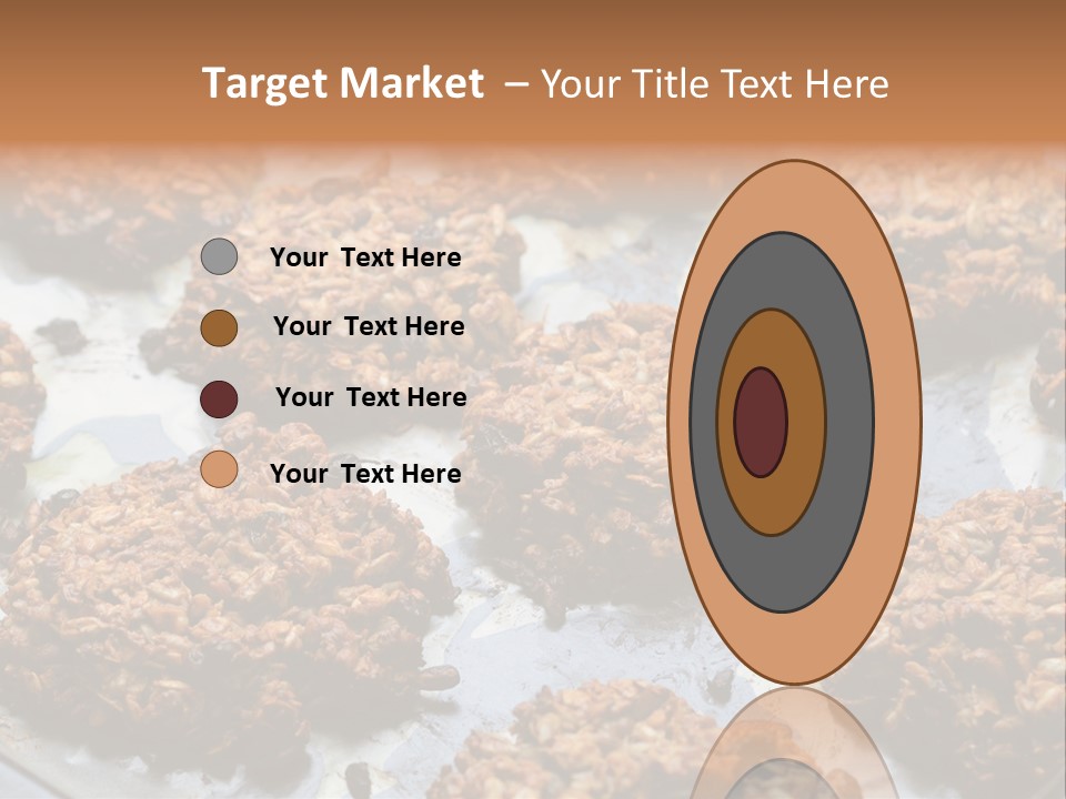 A Bunch Of Cookies That Are On A Pan PowerPoint Template