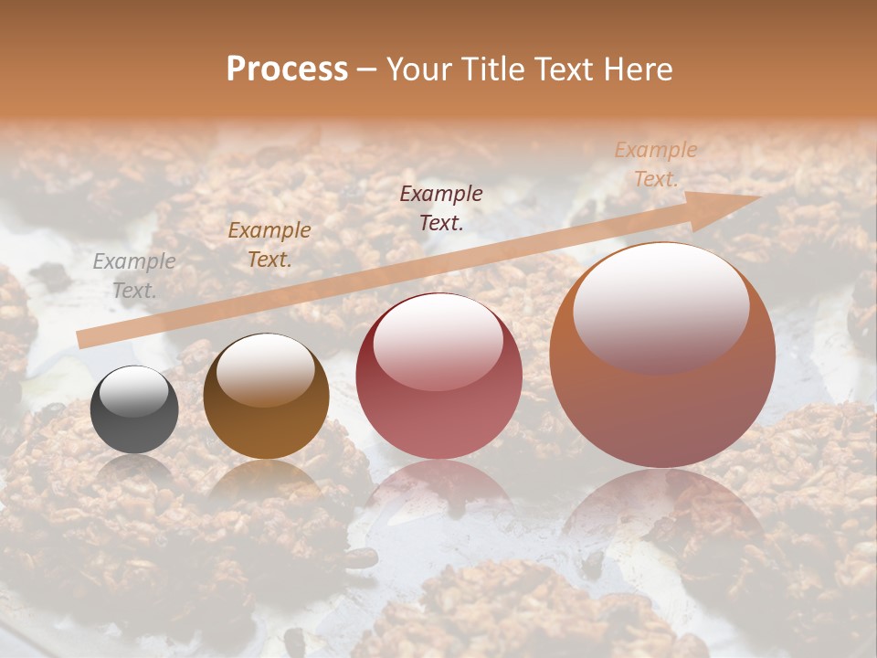 A Bunch Of Cookies That Are On A Pan PowerPoint Template