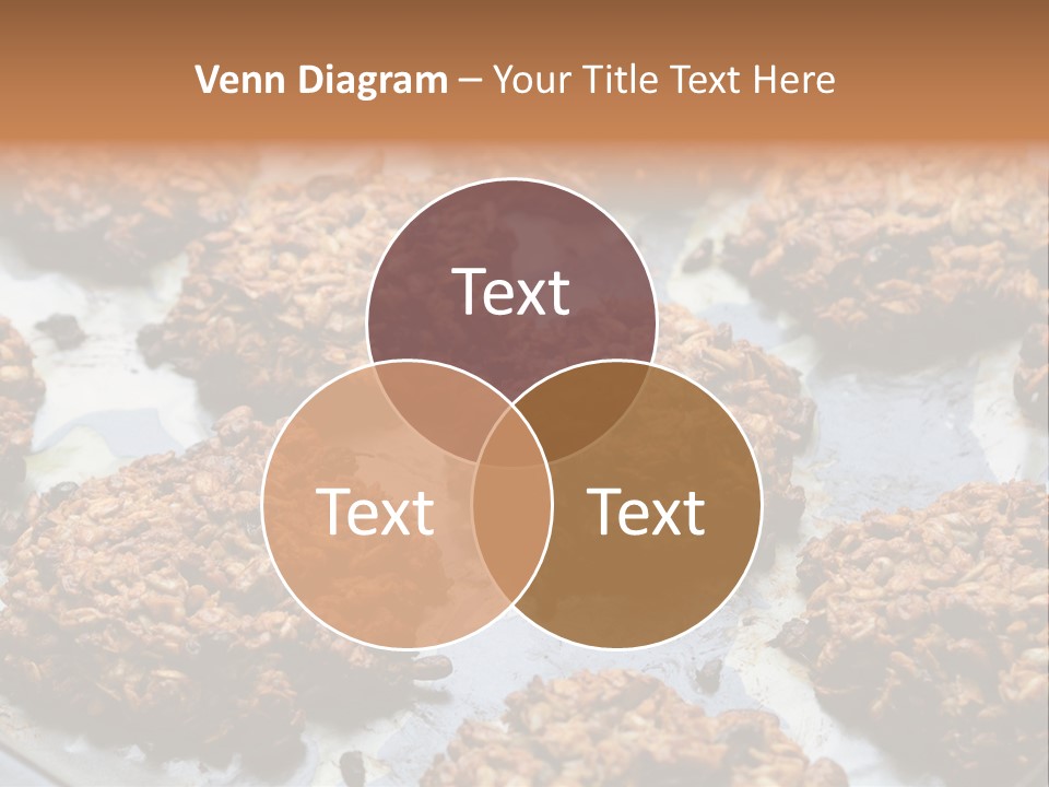 A Bunch Of Cookies That Are On A Pan PowerPoint Template