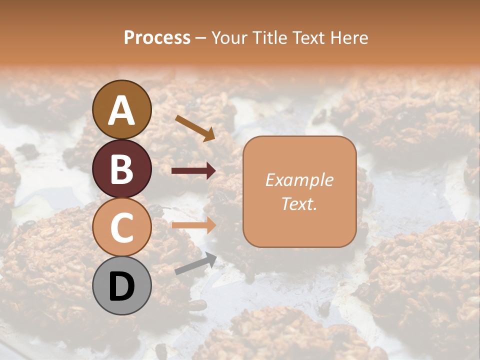 A Bunch Of Cookies That Are On A Pan PowerPoint Template