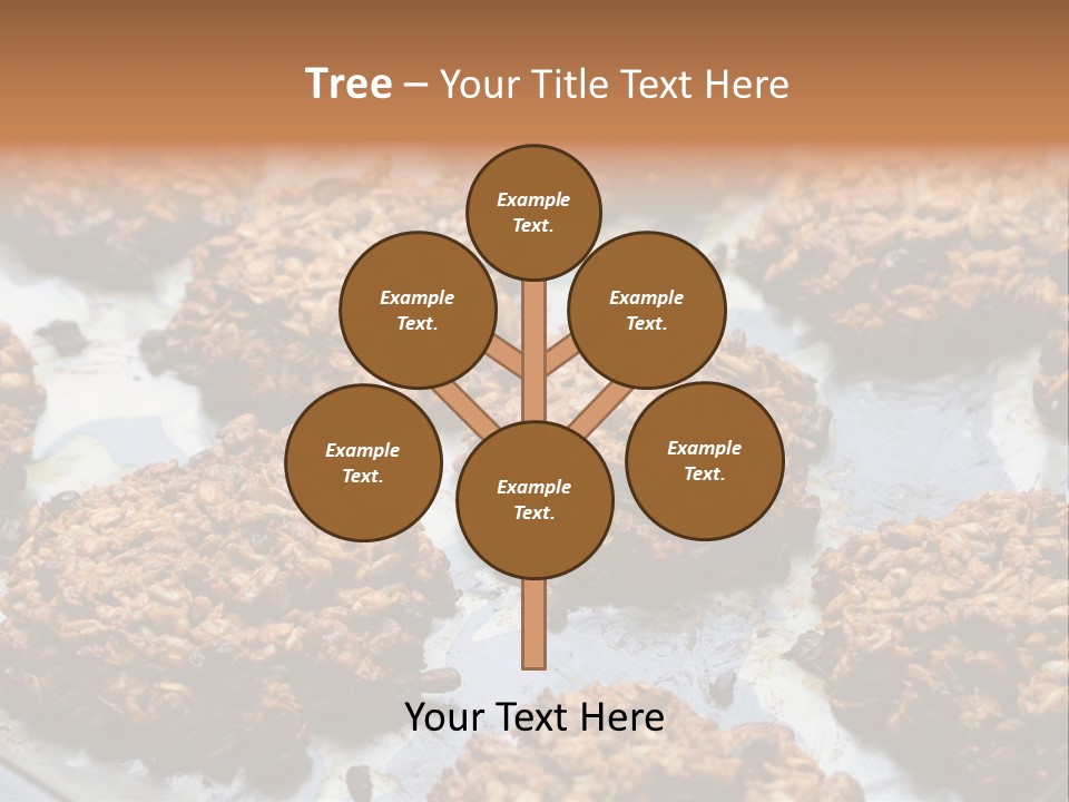 A Bunch Of Cookies That Are On A Pan PowerPoint Template