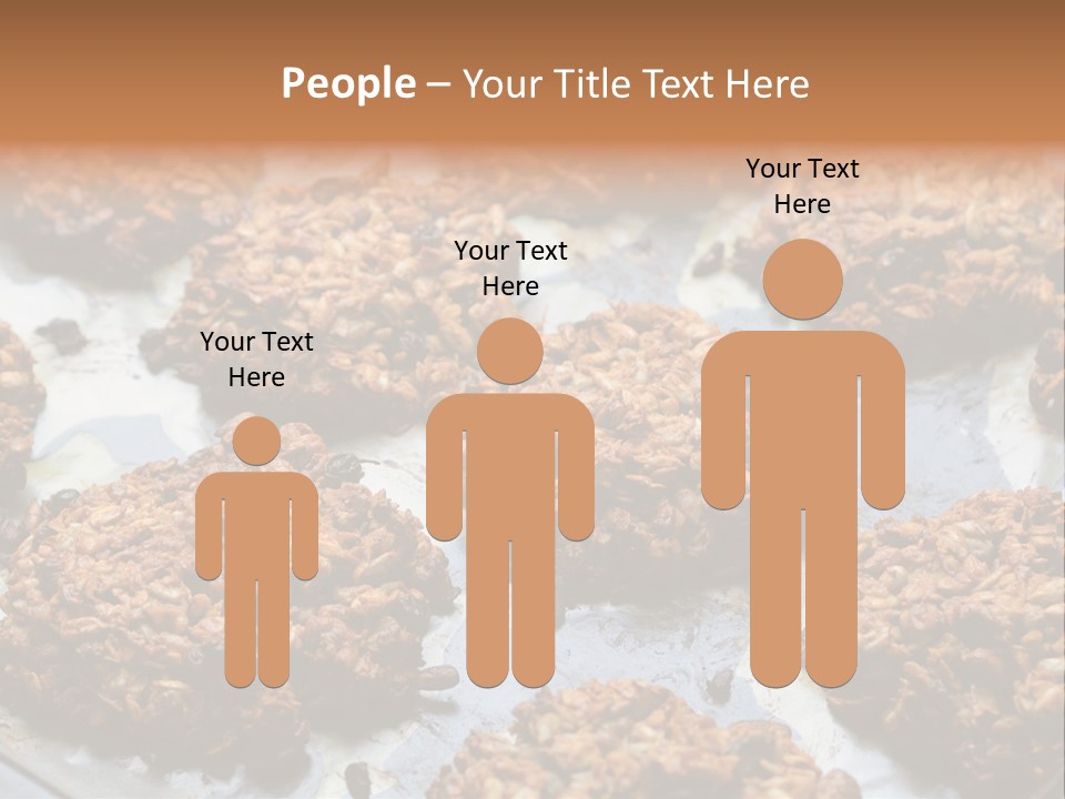 A Bunch Of Cookies That Are On A Pan PowerPoint Template
