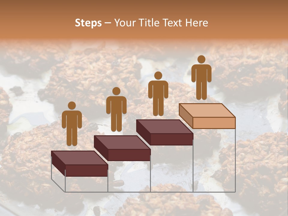 A Bunch Of Cookies That Are On A Pan PowerPoint Template