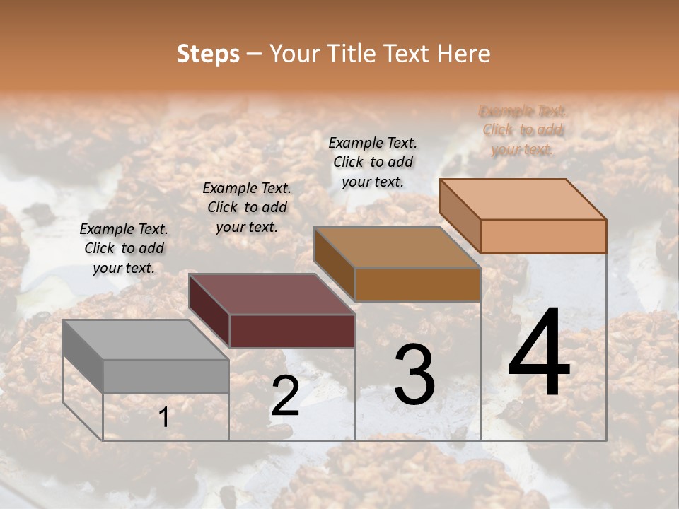 A Bunch Of Cookies That Are On A Pan PowerPoint Template